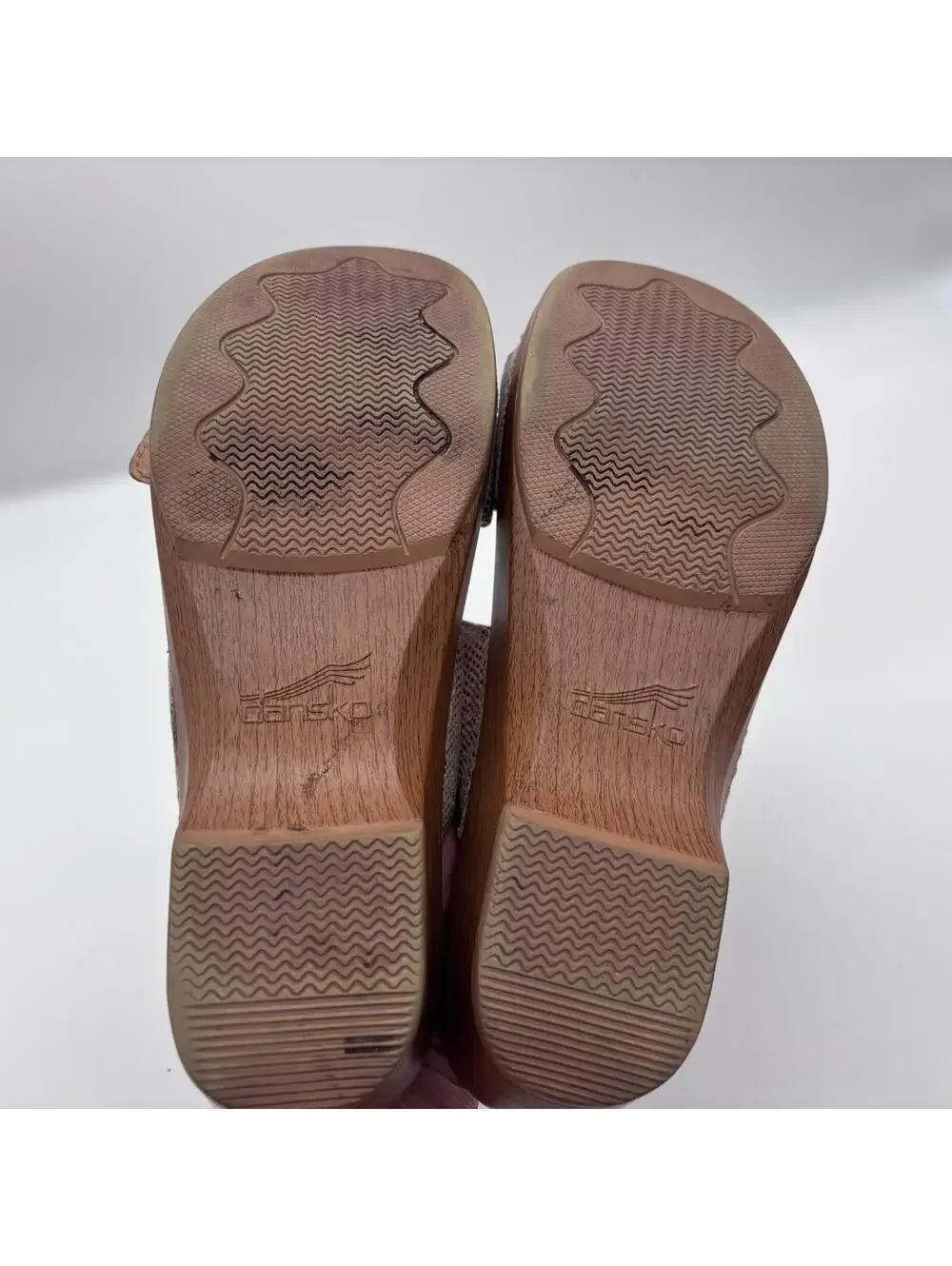 Dansko Sophie Leather Slide Colorful Women's EU 40 Metallic Double Strap Buckle